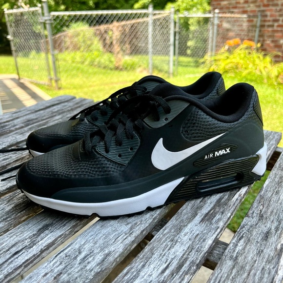 Nike Men's Air Max 90 G Golf Shoes, EUC - Picture 3 of 7